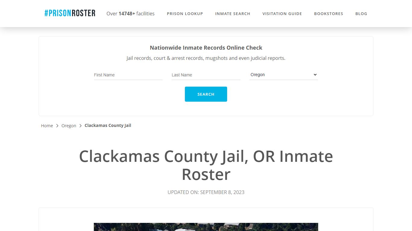 Clackamas County Jail, OR Inmate Roster - Prisonroster